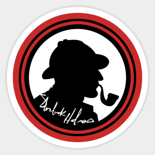 Sherlock Holmes Seal Sticker